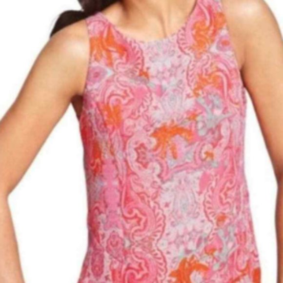 Size XS: CAbi Jubilee Pink Paisley Tunic Style 127 - Picture 2 of 4